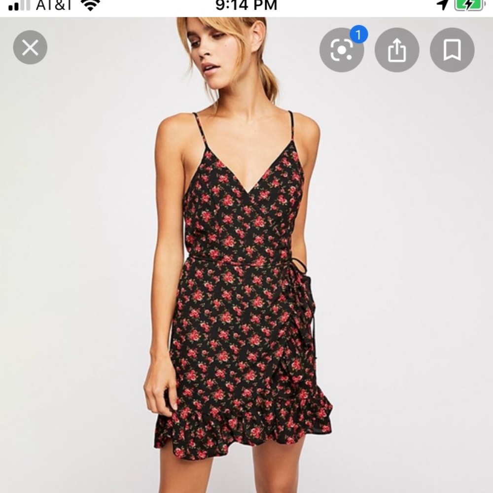 Free people all my love wrap dress